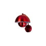 Opviq Lámpara de Pared de Metal Roja